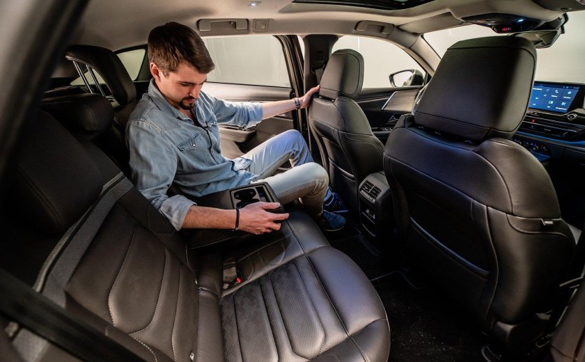 В автомобиле