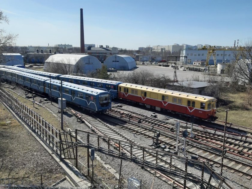 Электродепо южное петербургского метрополитена