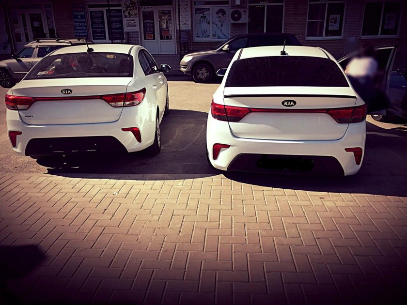 Kia Rio 2018 стенс