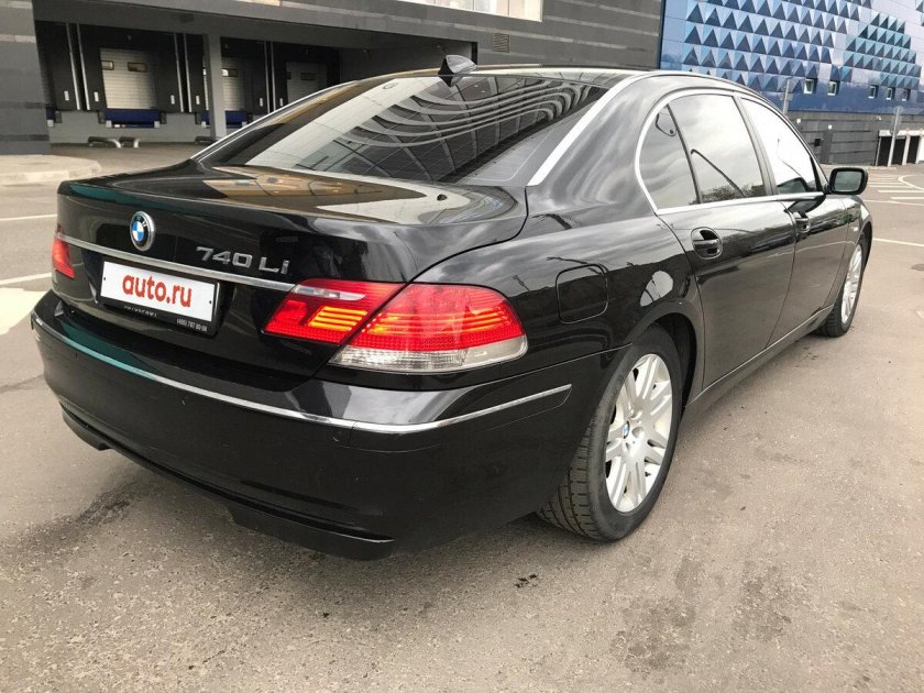 Бмв 740li 2007