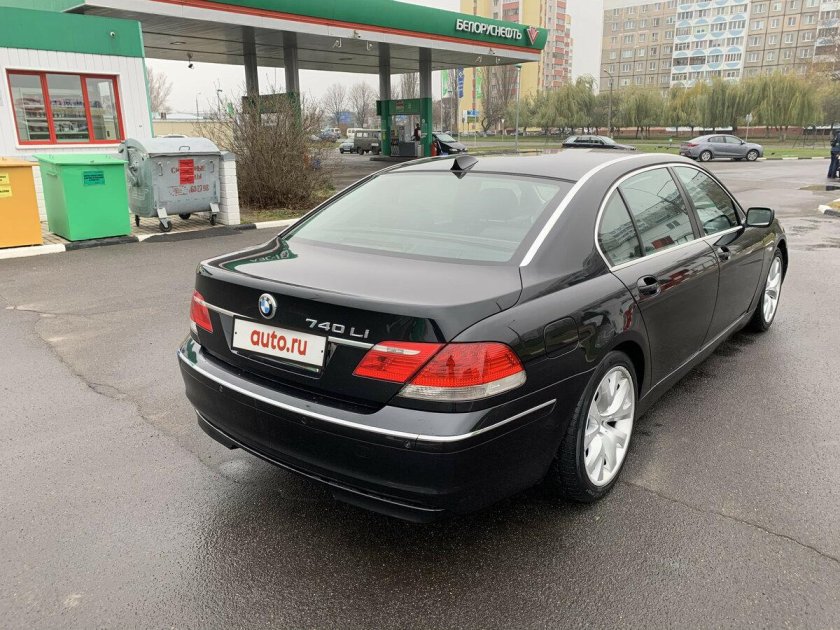 Бмв 740li 2007