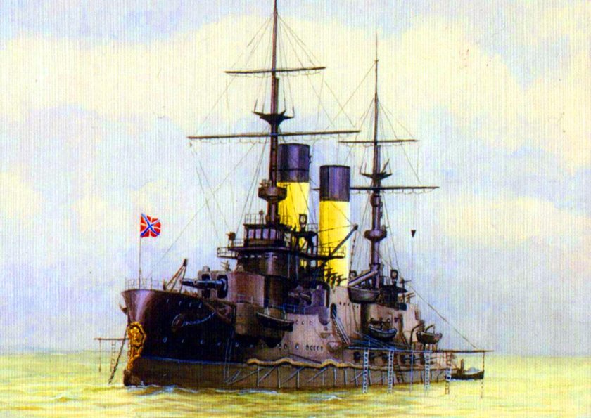 Эскадренный броненосец "Император Александр III"