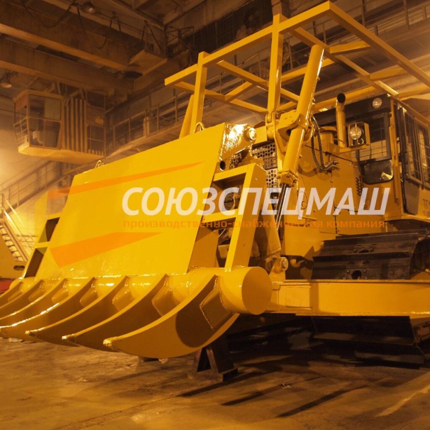 Бульдозер чтз