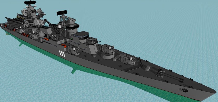 Крейсер ПВО проекта 68-км