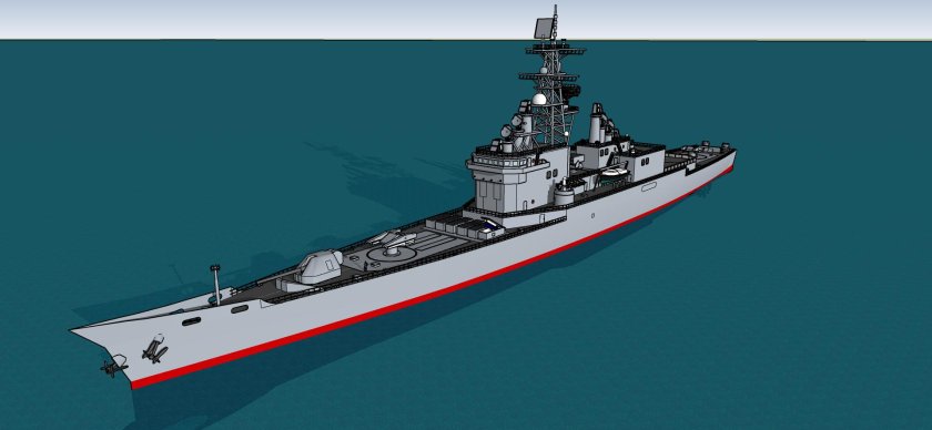 Атомный ракетный крейсер вирджиния