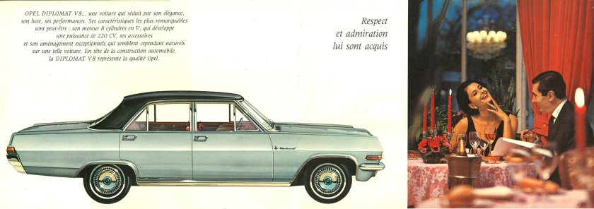 1965 Opel Admiral Brochure