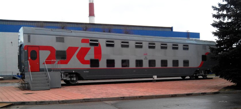 Двухэтажные вагоны РЖД 2020