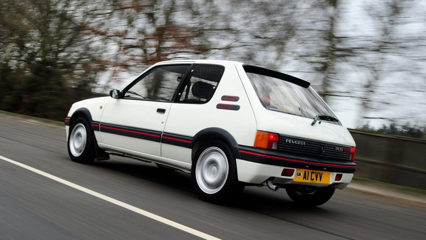 Peugeot 205 GTI ралли