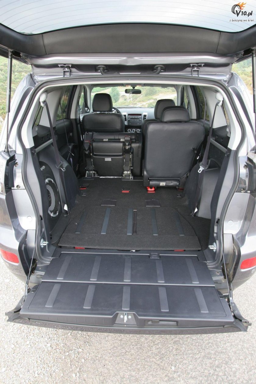 Mitsubishi Outlander XL 2008 багажник