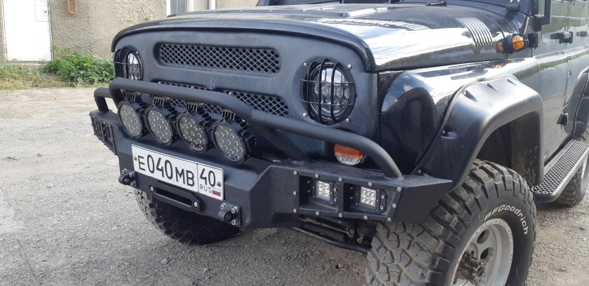 Обвес на УАЗ 469