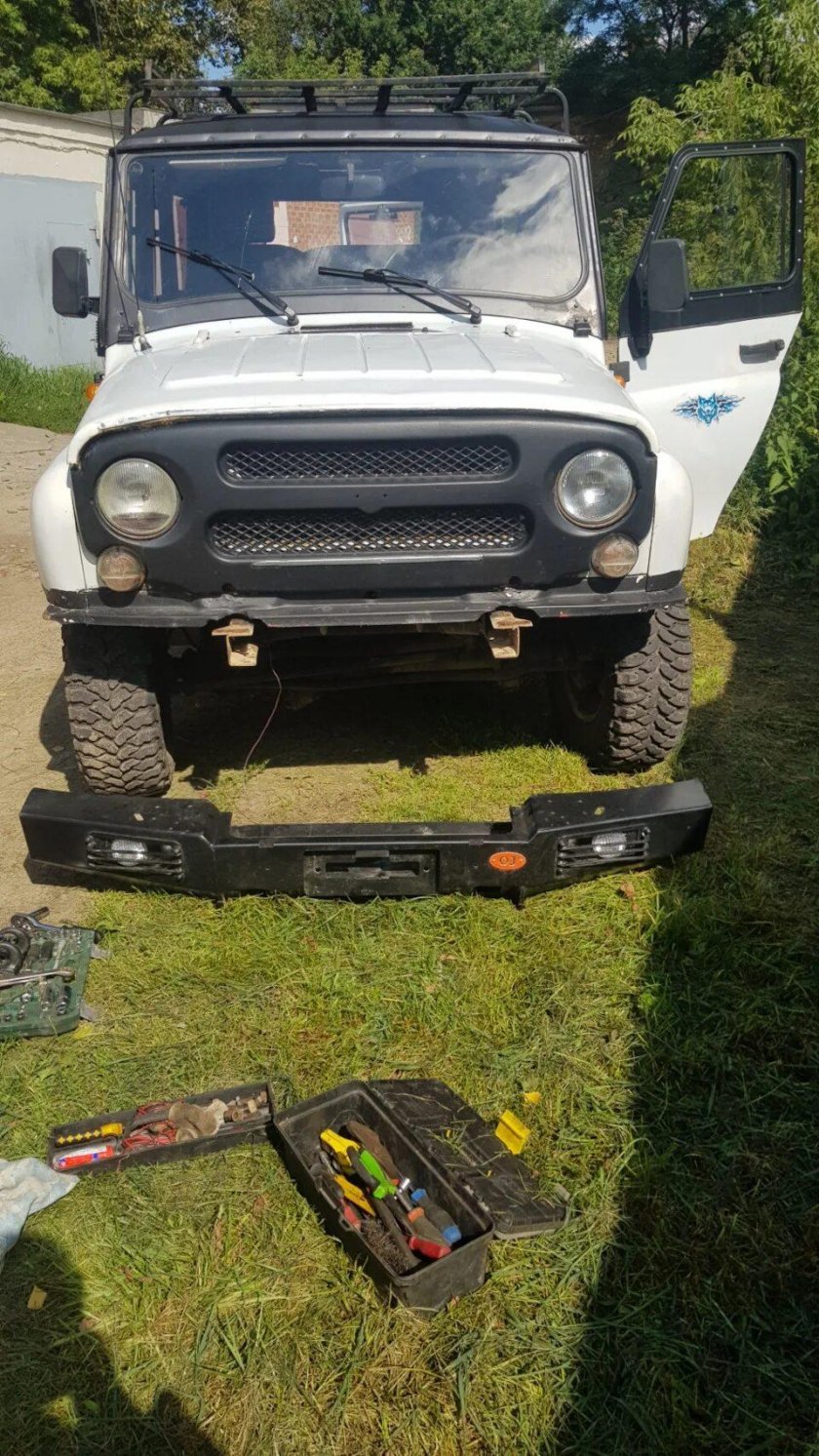 Бампер OJ на УАЗ Хантер