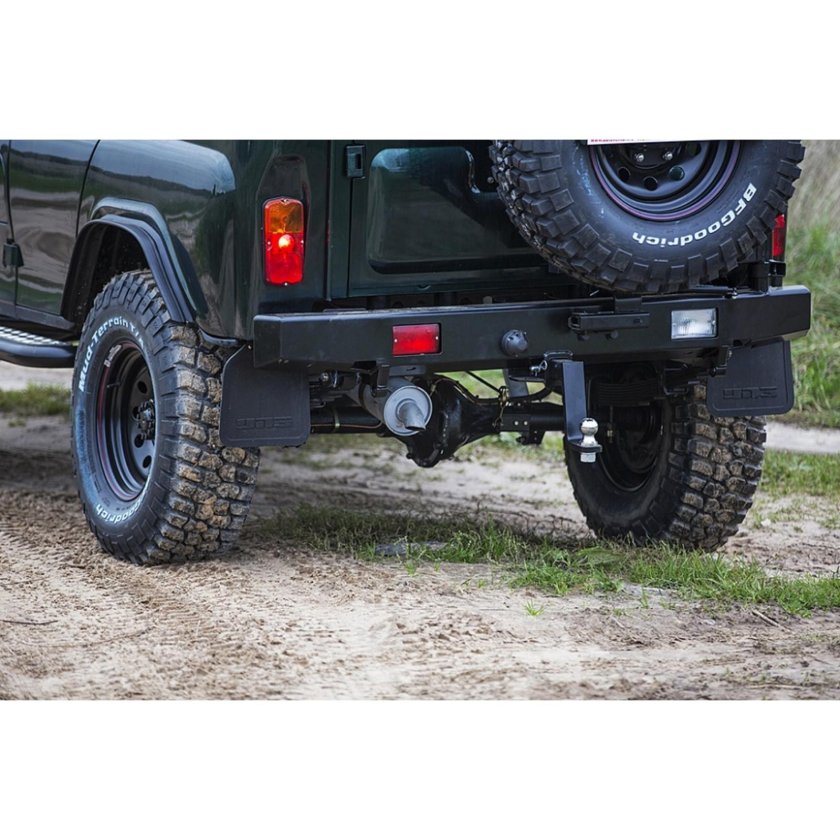 Задний бампер риф на УАЗ Хантер