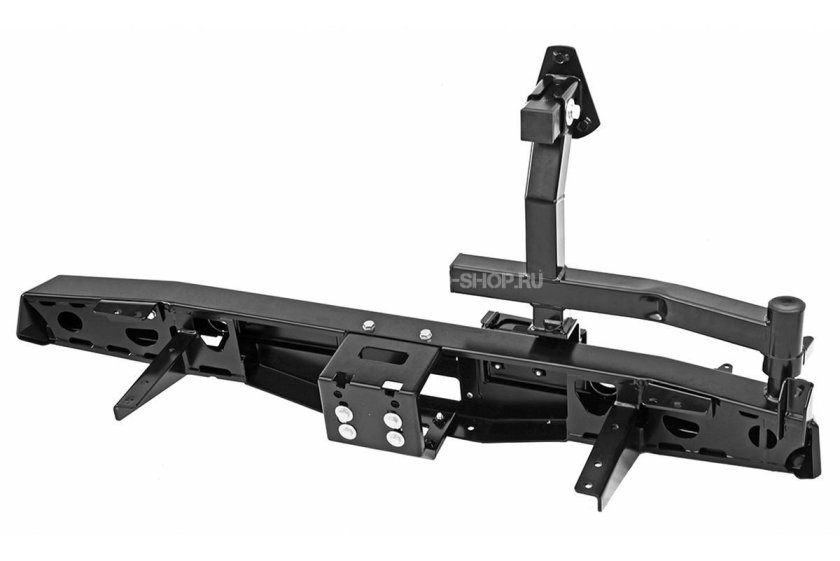 УАЗ Хантер задний бампер с калиткой риф