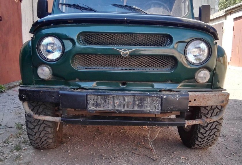 УАЗ 31512 передний бампер