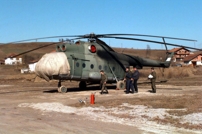 Ми-8 ВВС Югославии