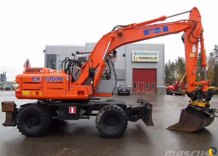 Колесные экскаваторы Фиат Хитачи