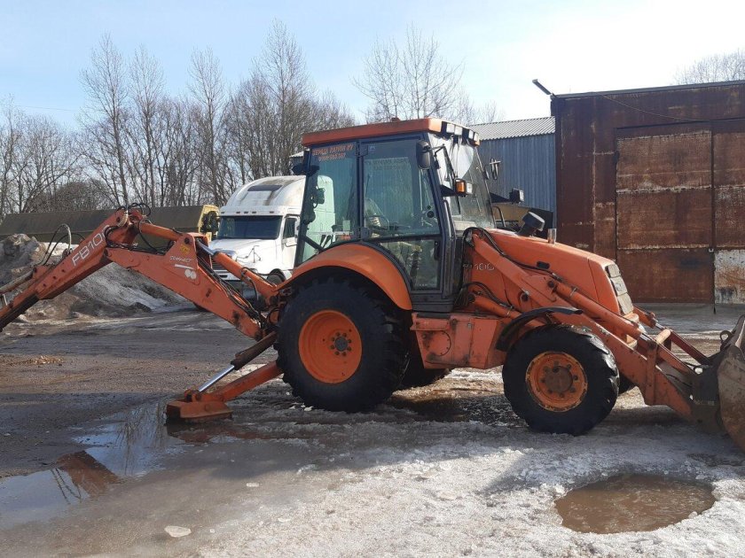Экскаватор погрузчик fiat hitachi fb 100