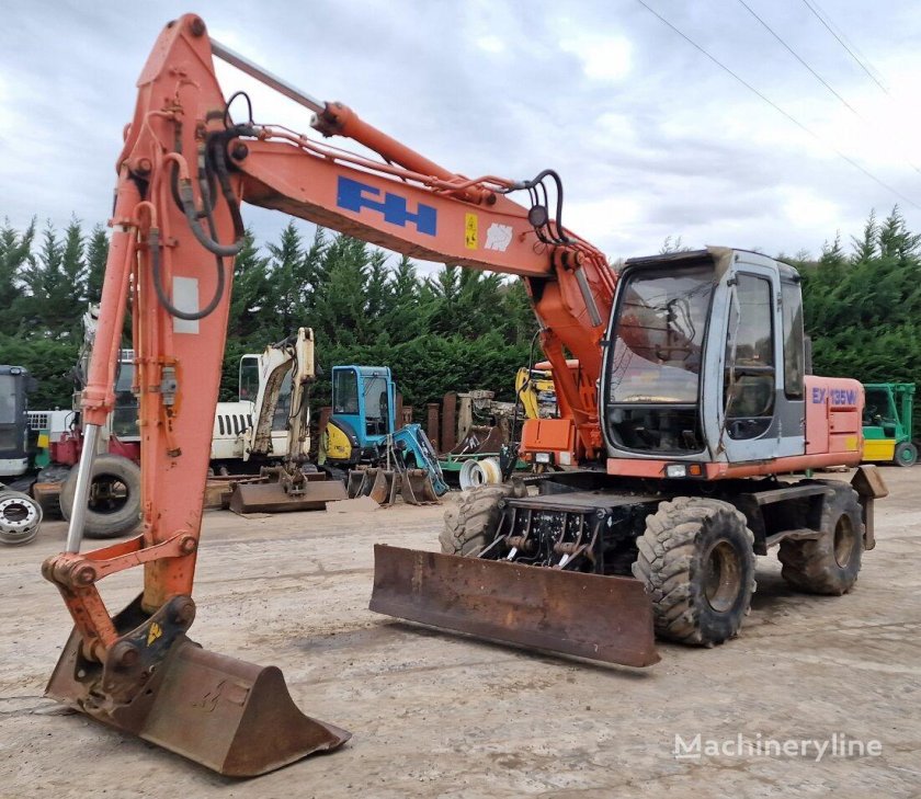 Hitachi zx 160 колесный