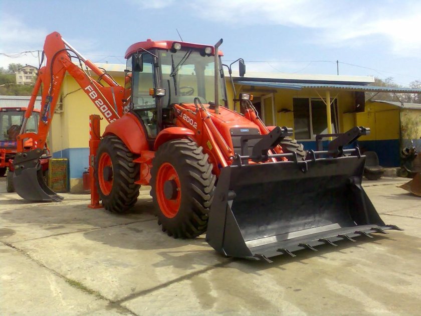 Экскаватор погрузчик Хитачи