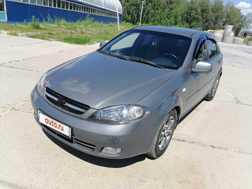 Chevrolet Lacetti серый