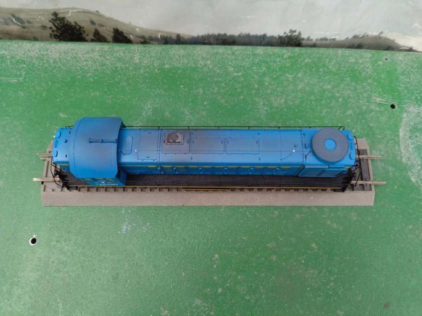 Модель тепловоза
