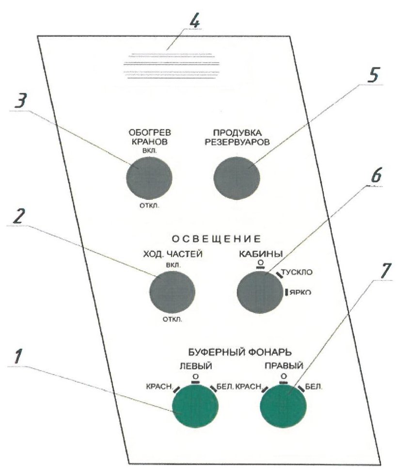 Схема электровоза