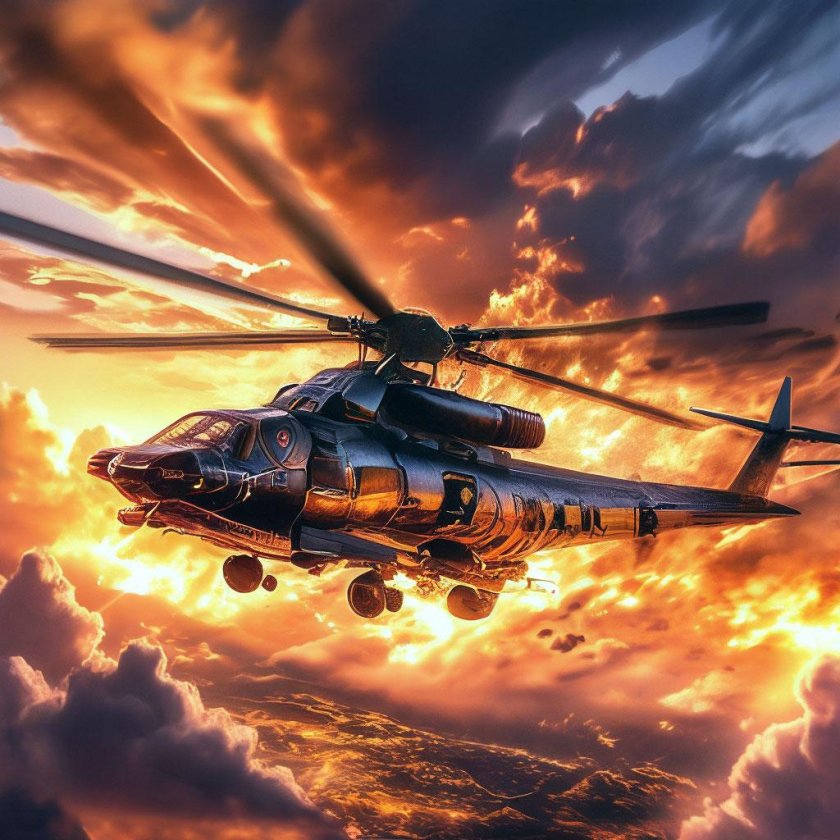 Боевой вертолет «ганшип