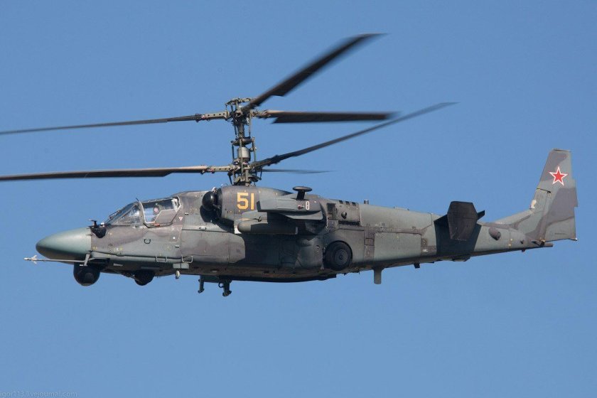 Вертолёт к-52 Аллигатор