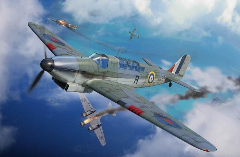 Самолёт boulton paul defiant