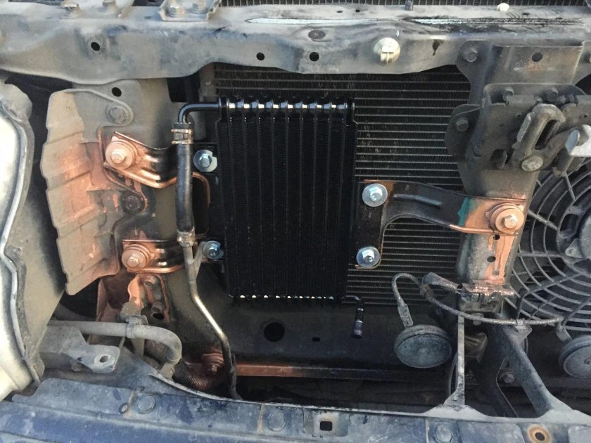 Радиатор АКПП Pajero 2
