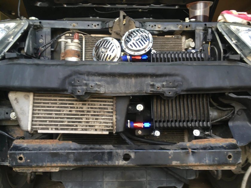 Mitsubishi Pajero Sport 2 радиатор АКПП