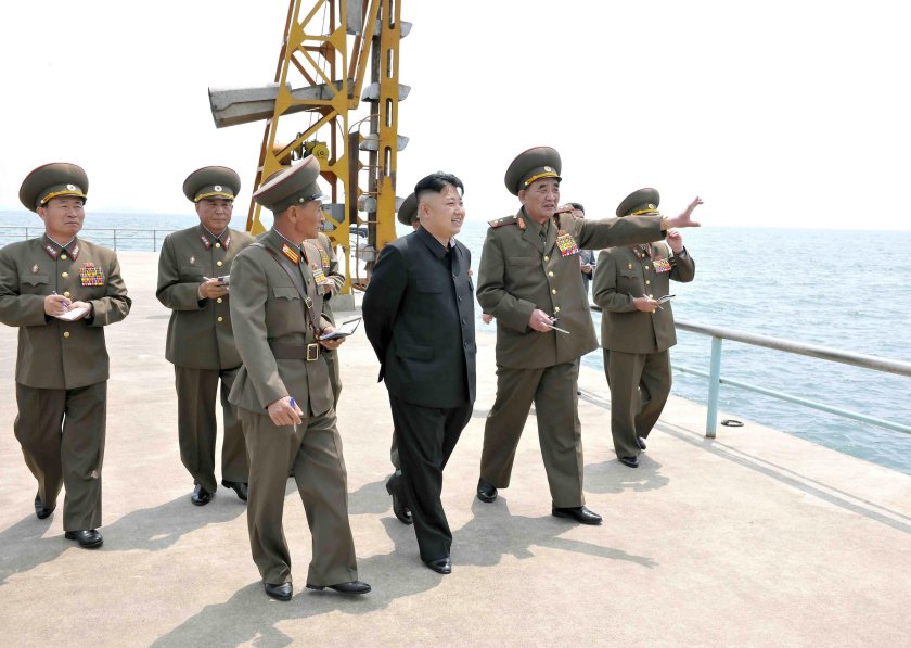 Пограничники КНДР