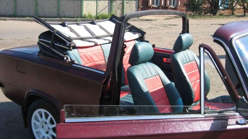 ВАЗ 2107 кабриолет купе