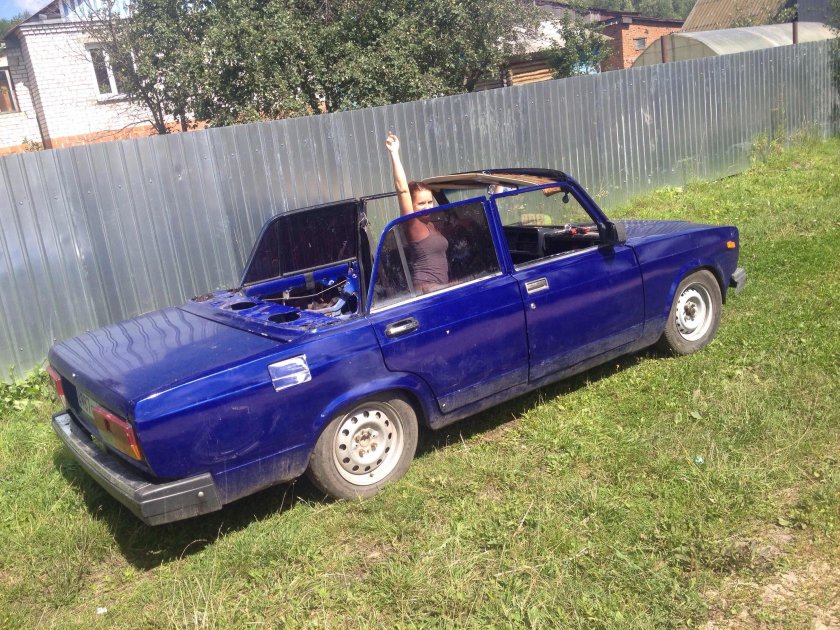 ВАЗ 2107 кабриолет