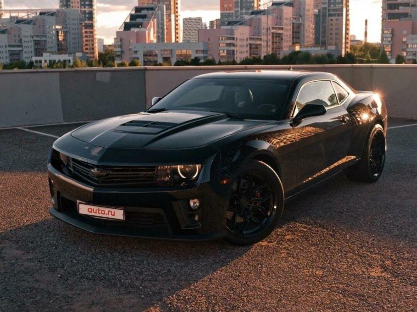 Chevrolet camaro zl1 2012 black