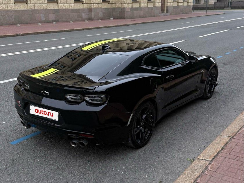 Chevrolet camaro 2016 черный