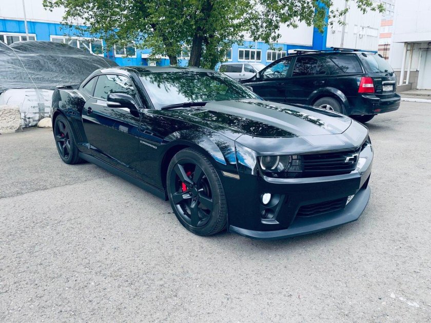 Chevrolet camaro zl1 2012 black