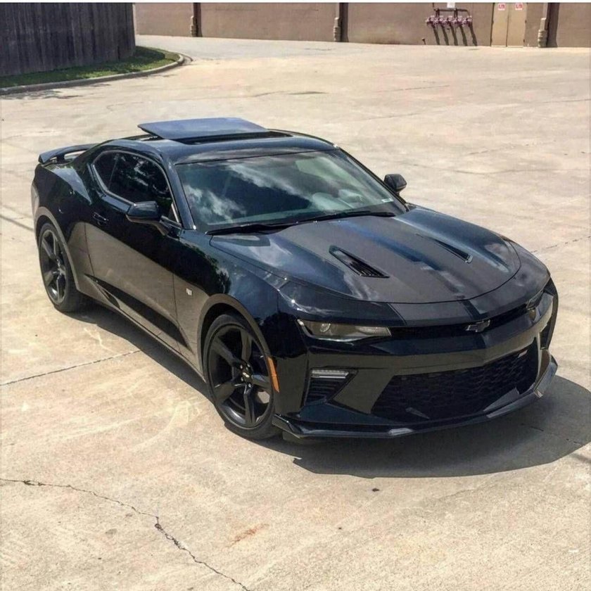 Chevrolet Camaro 2016 черный