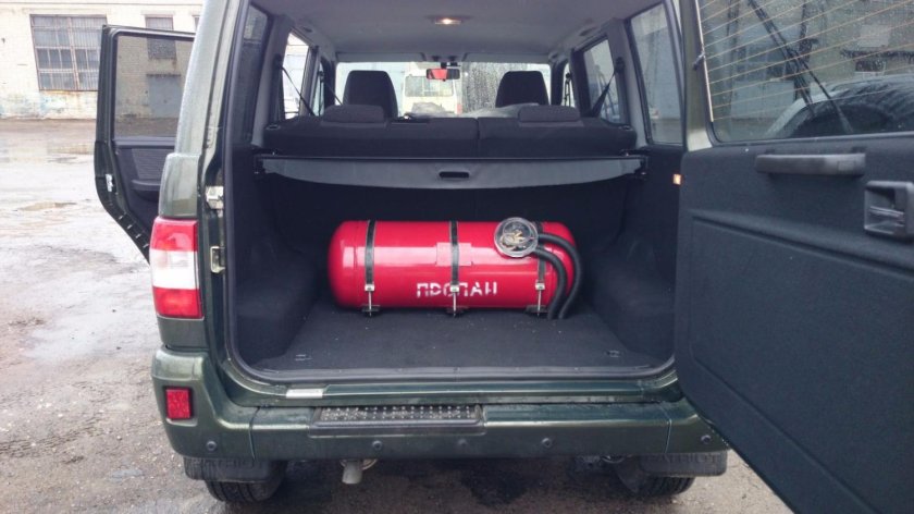 Метан на УАЗ Патриот