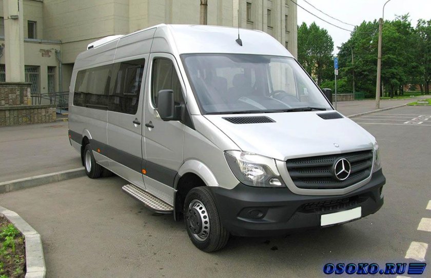 Мерседес Спринтер 906 серебристый