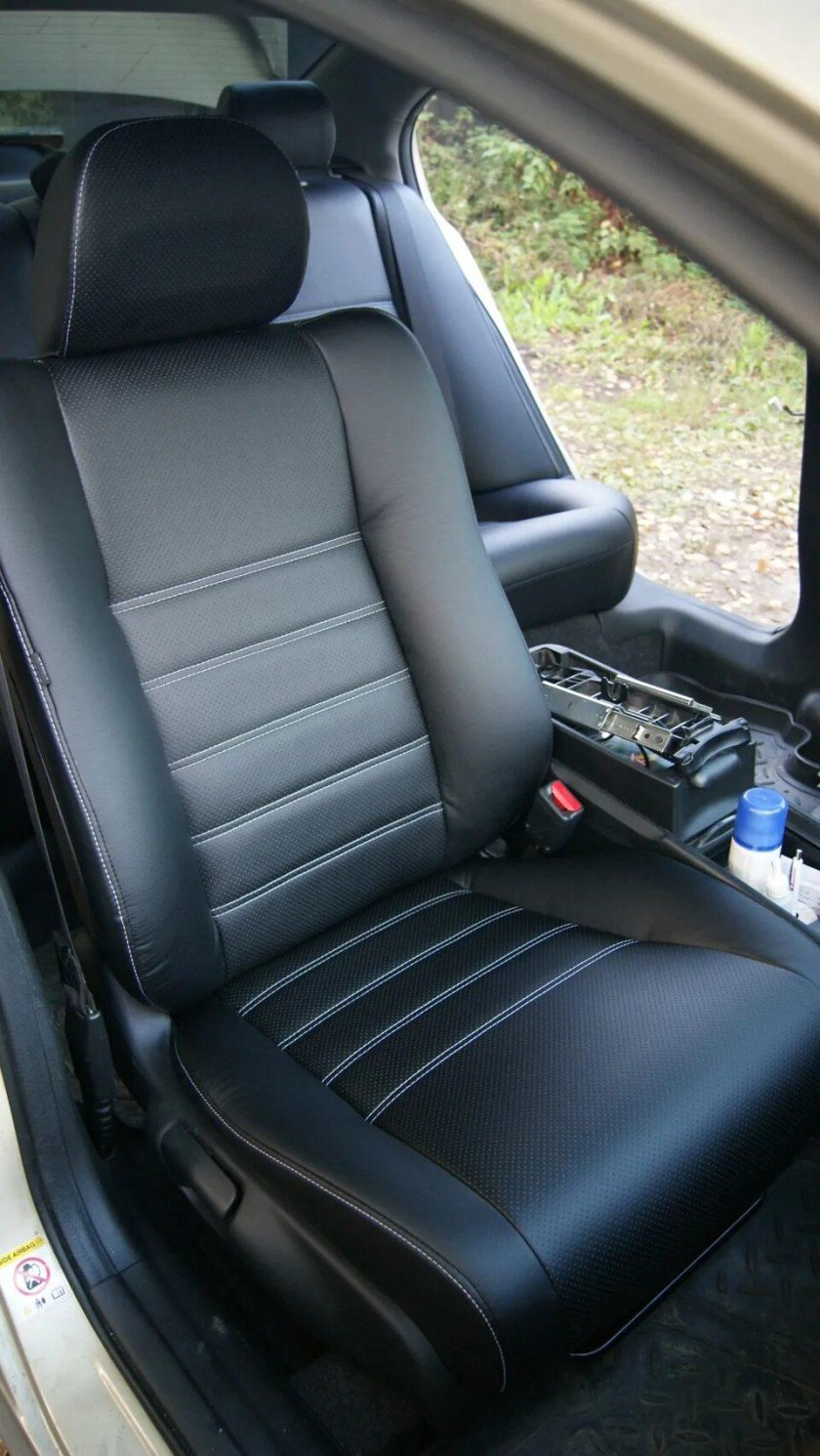 Чехлы экокожа Хонда Цивик 4д