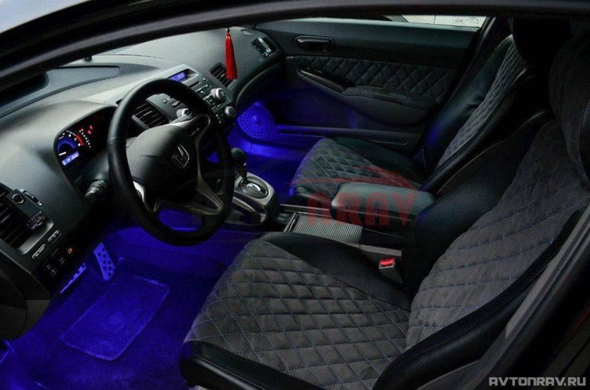 Авточехлы Хонда Цивик 4д