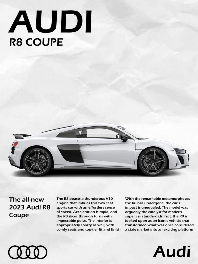 Audi r 8 coupe