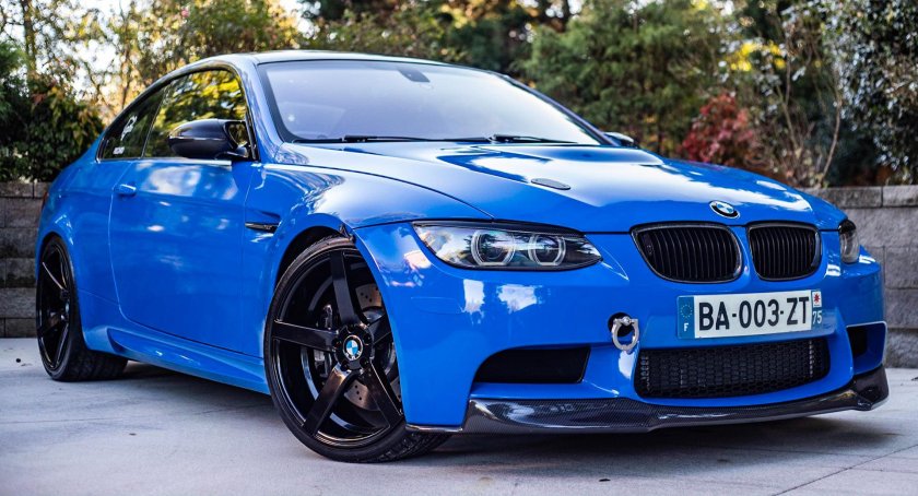 BMW m3 e92 Blue