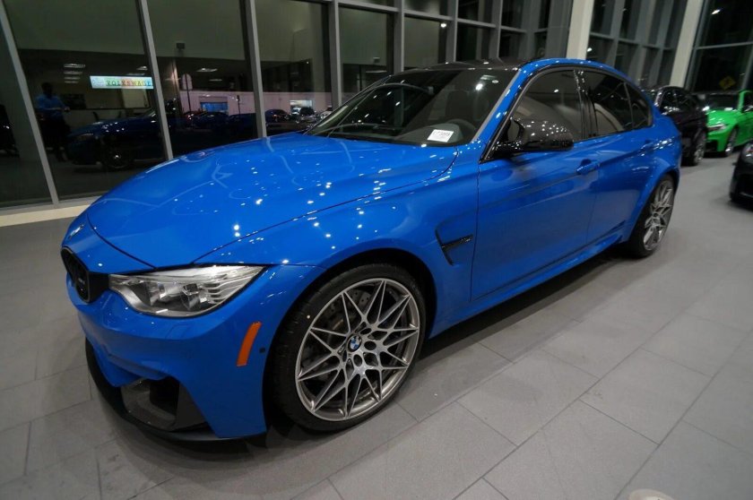 Цвет BMW m3 Enzian Blue