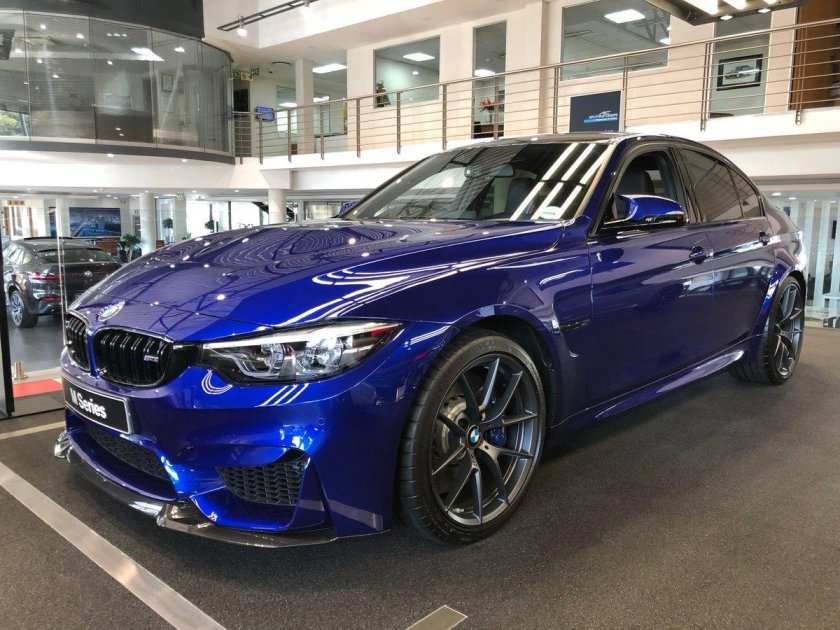 BMW m4 San Marino Blue