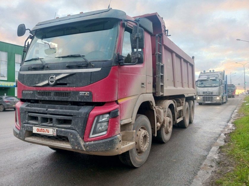 Вольво фмх 8 х 4 самосвал