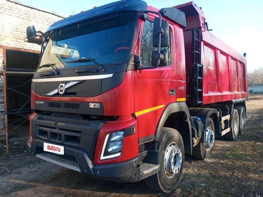 Вольво самосвал 8х4 новый