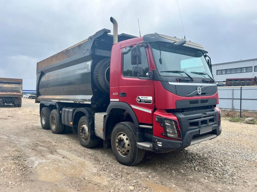 Вольво фмх 8х4 самосвал