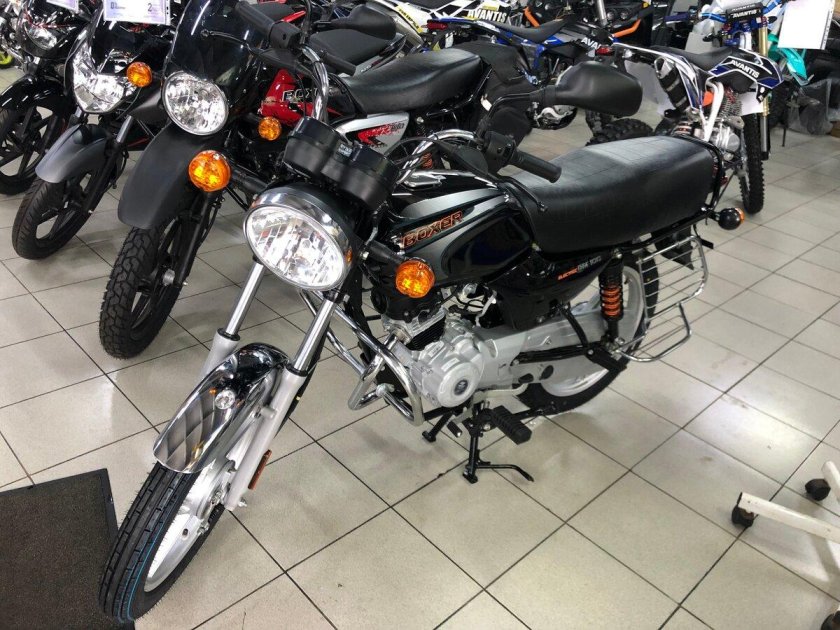 Мотоцикл bajaj boxer 100 es